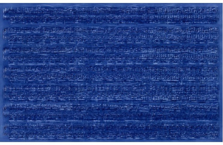 The Blue Rhythms of Idris Khan - Ideelart