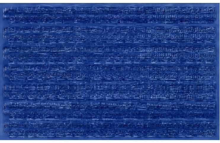 The Blue Rhythms of Idris Khan