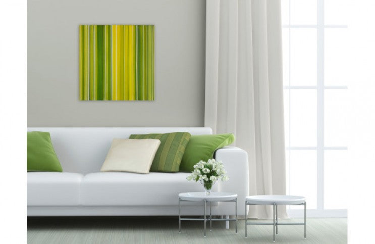Paint Your Abstract Art Collection Green!