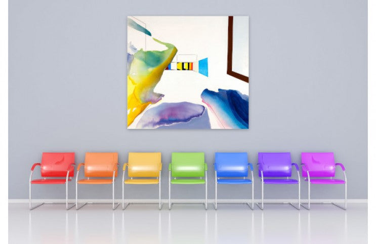 Hard Edge Painting For Sale? Look No Further!