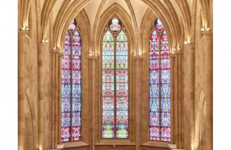 Gerhard Richter's Last Major Work? Stained Glass at a Monastery - Ideelart
