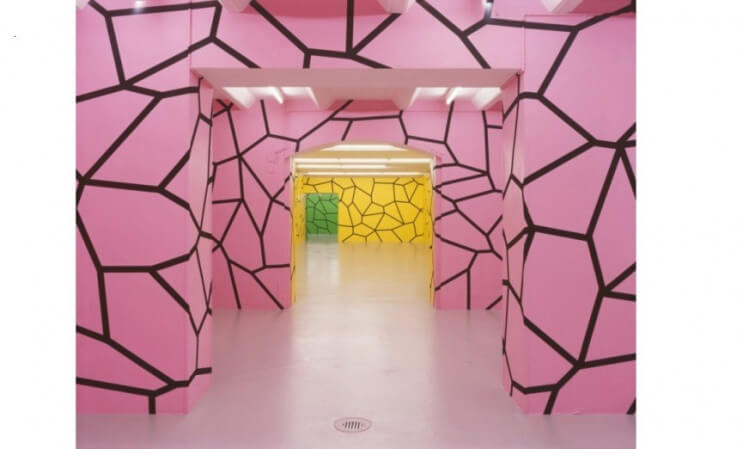 An Abstract Homage to Walt Disney, Courtesy Bertrand Lavier