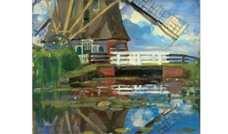 The Evolution of Style in Piet Mondrian Artwork