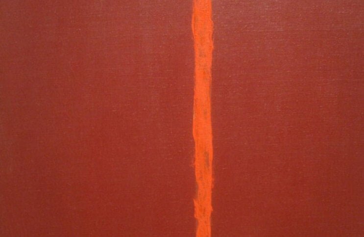 バーネット・ニューマンの絵画におけるトーンと形の明確さ