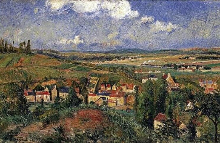 Justice to Pissarro by Dana Gordon - Ideelart