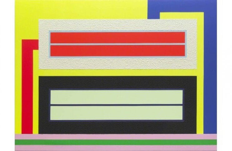 The Master of Day-Glo and Big Paintings - Peter Halley - Ideelart