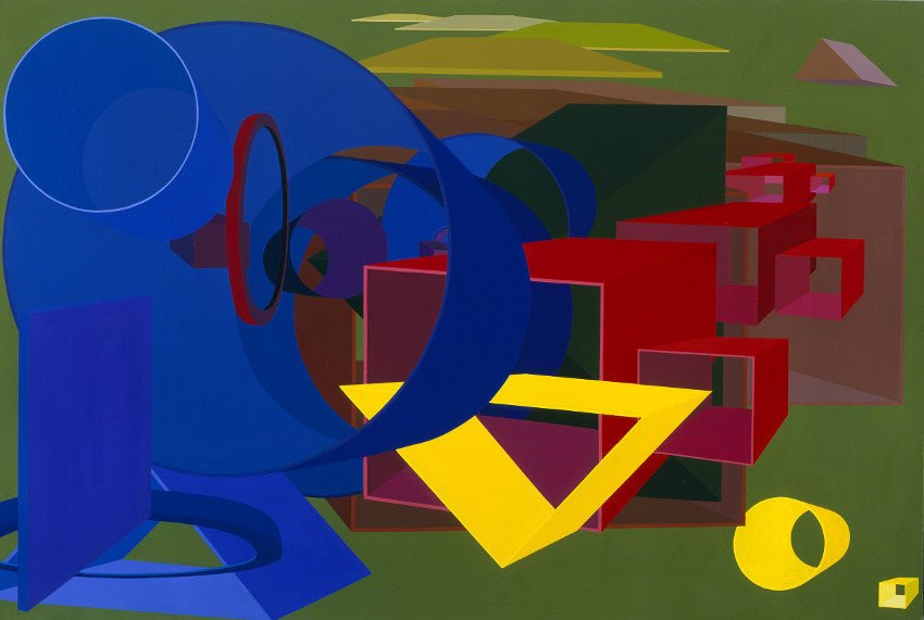 The Luminous Constructs of Al Held - Ideelart