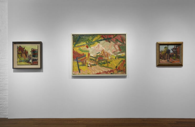 Frank Auerbach’s Landscapes and Portraits in New York
