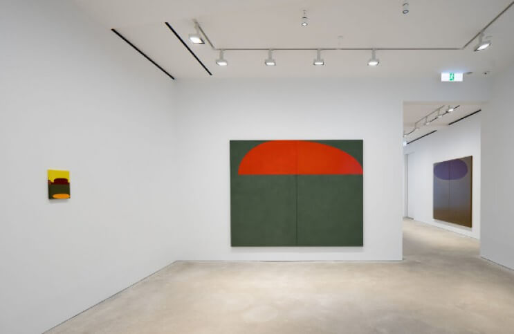 Holding Color, Material, and Light - Suzan Frecon at David Zwirner - Ideelart