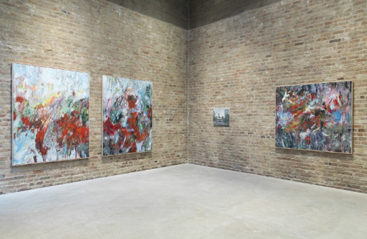 A Rush of Colors in Sabine Moritz’s Eden