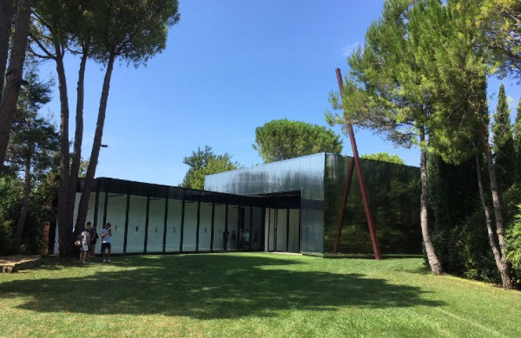 Visiting The Bernar Venet Foundation