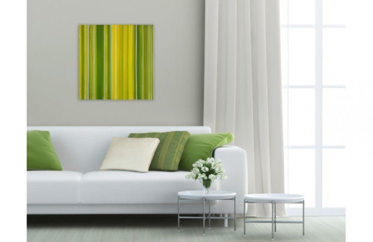 Paint Your Abstract Art Collection Green! - Ideelart