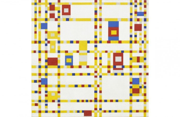 The Rhythm of Piet Mondrian's Broadway Boogie Woogie - Ideelart