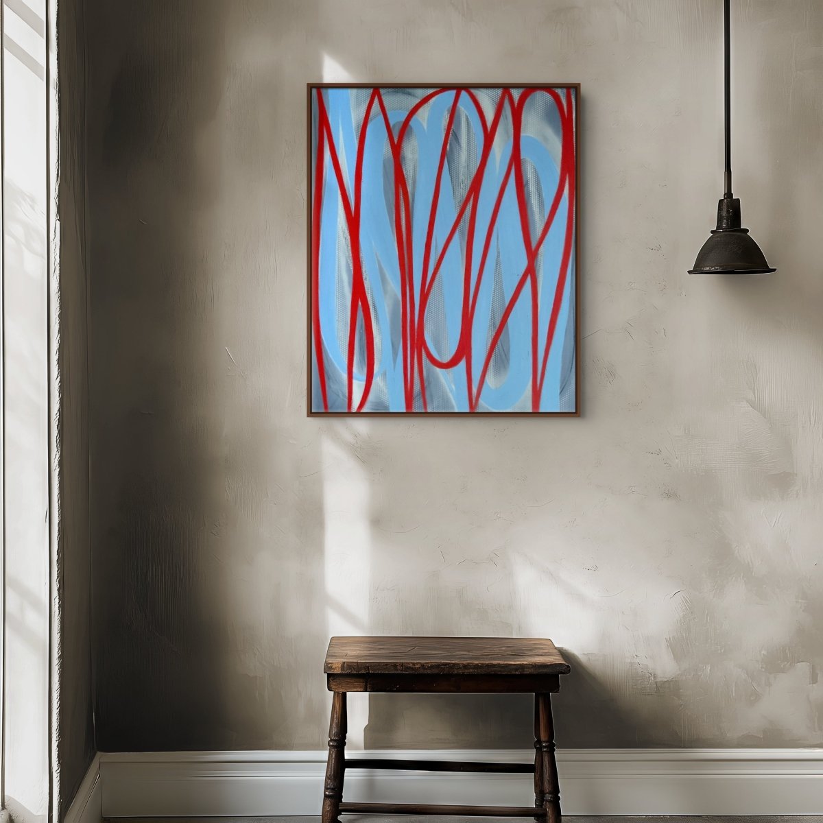 10JU23P-2010 - by Alain Clément - Abstract Painting - Ideelart