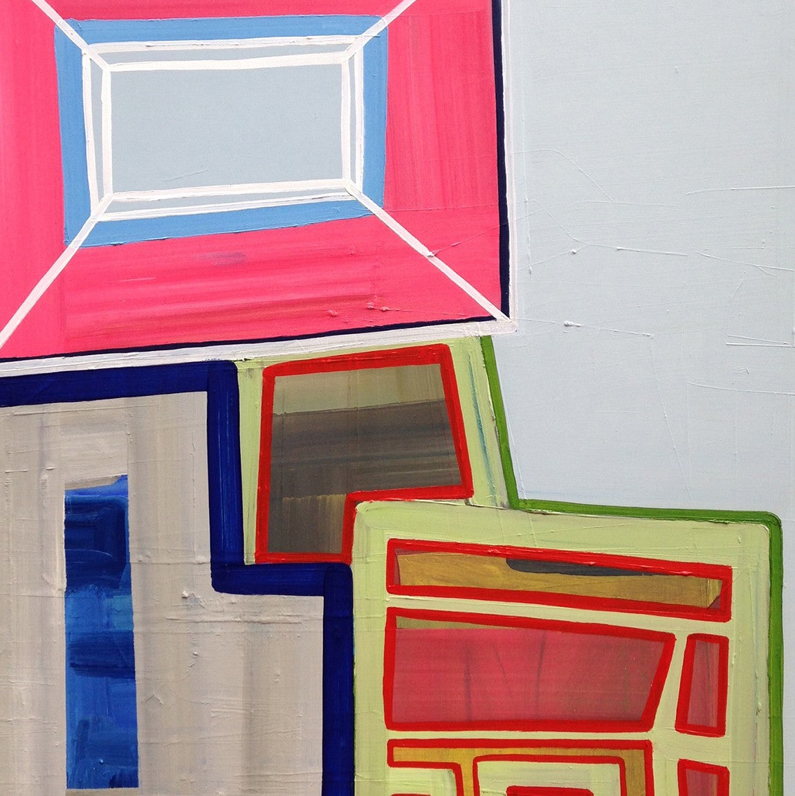 Topsy Turvy - Ashlynn Browning - Abstract Painting - Ideelart