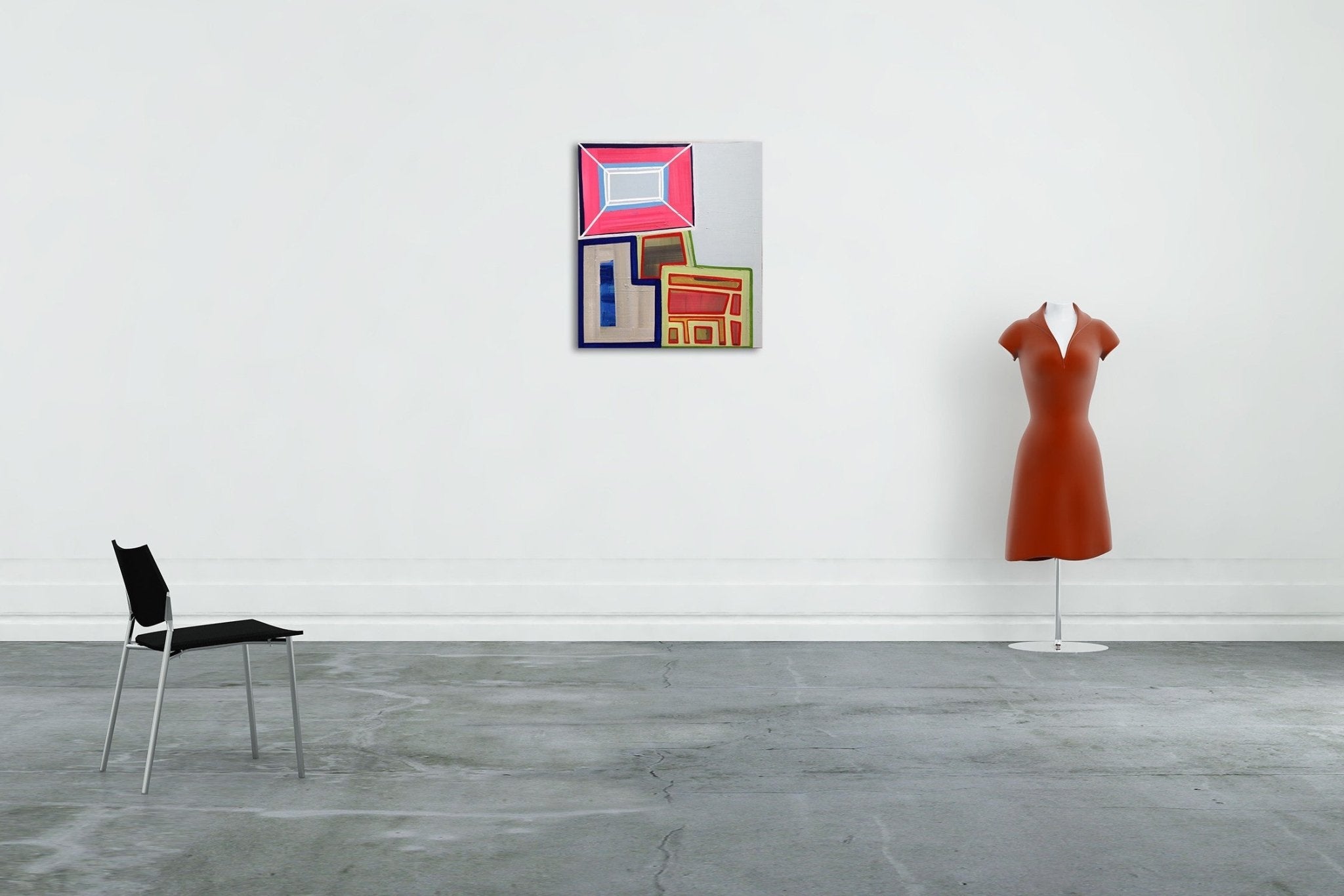 Topsy Turvy - Ashlynn Browning - Abstract Painting - Ideelart