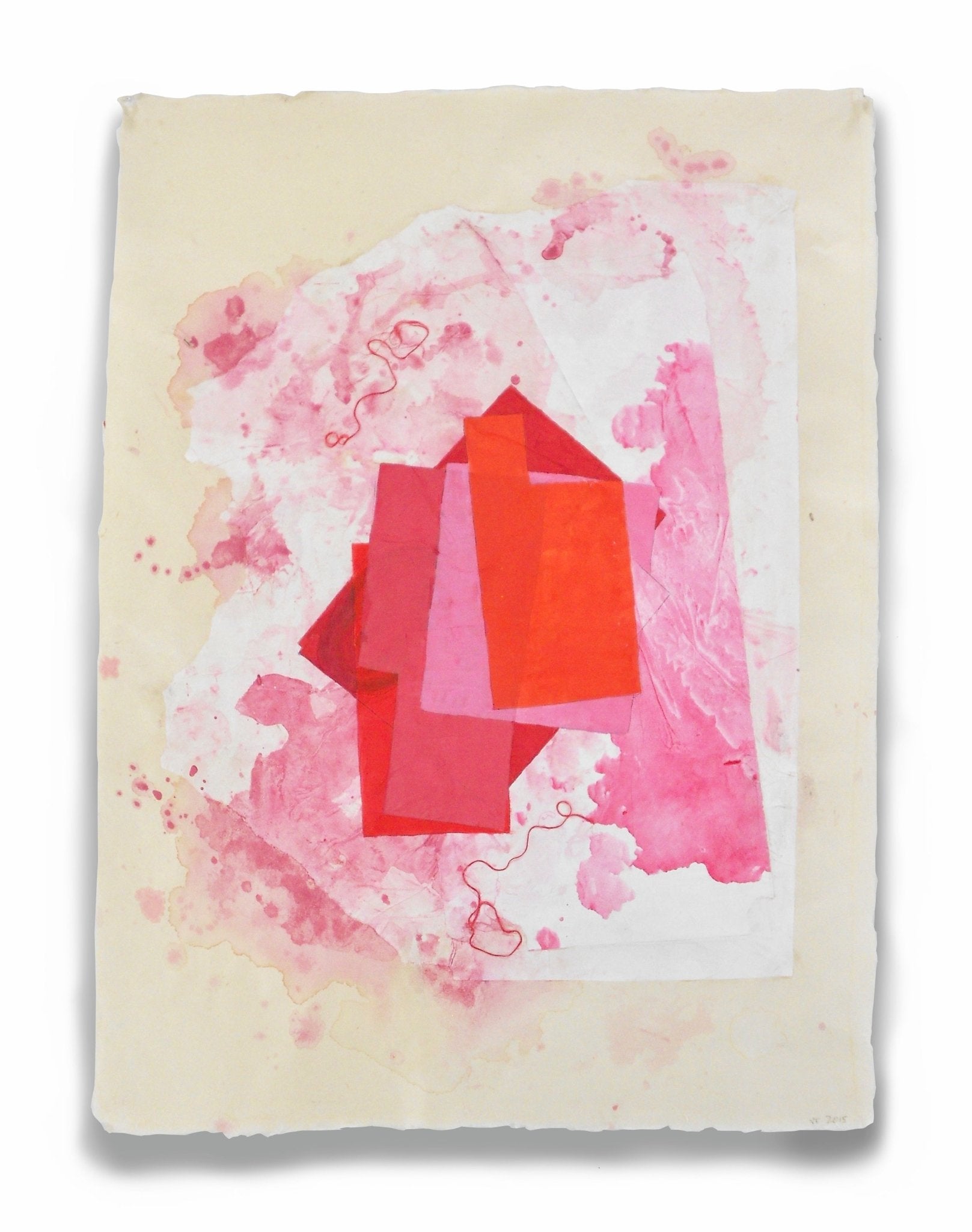 Open Heart - Jean Feinberg - Abstract Painting - Ideelart