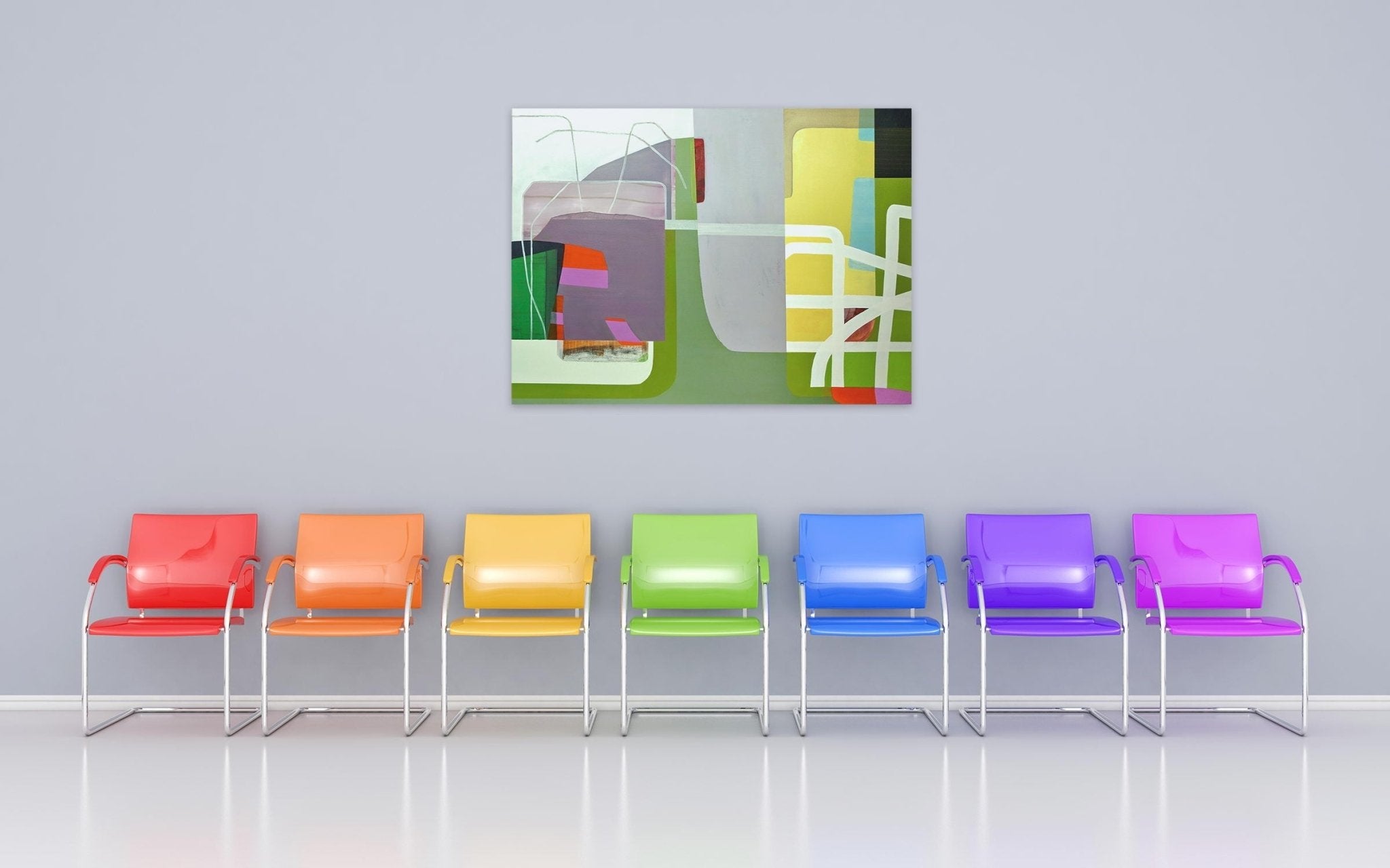 sbc 149 - Susan Cantrick - Abstract Painting - Ideelart