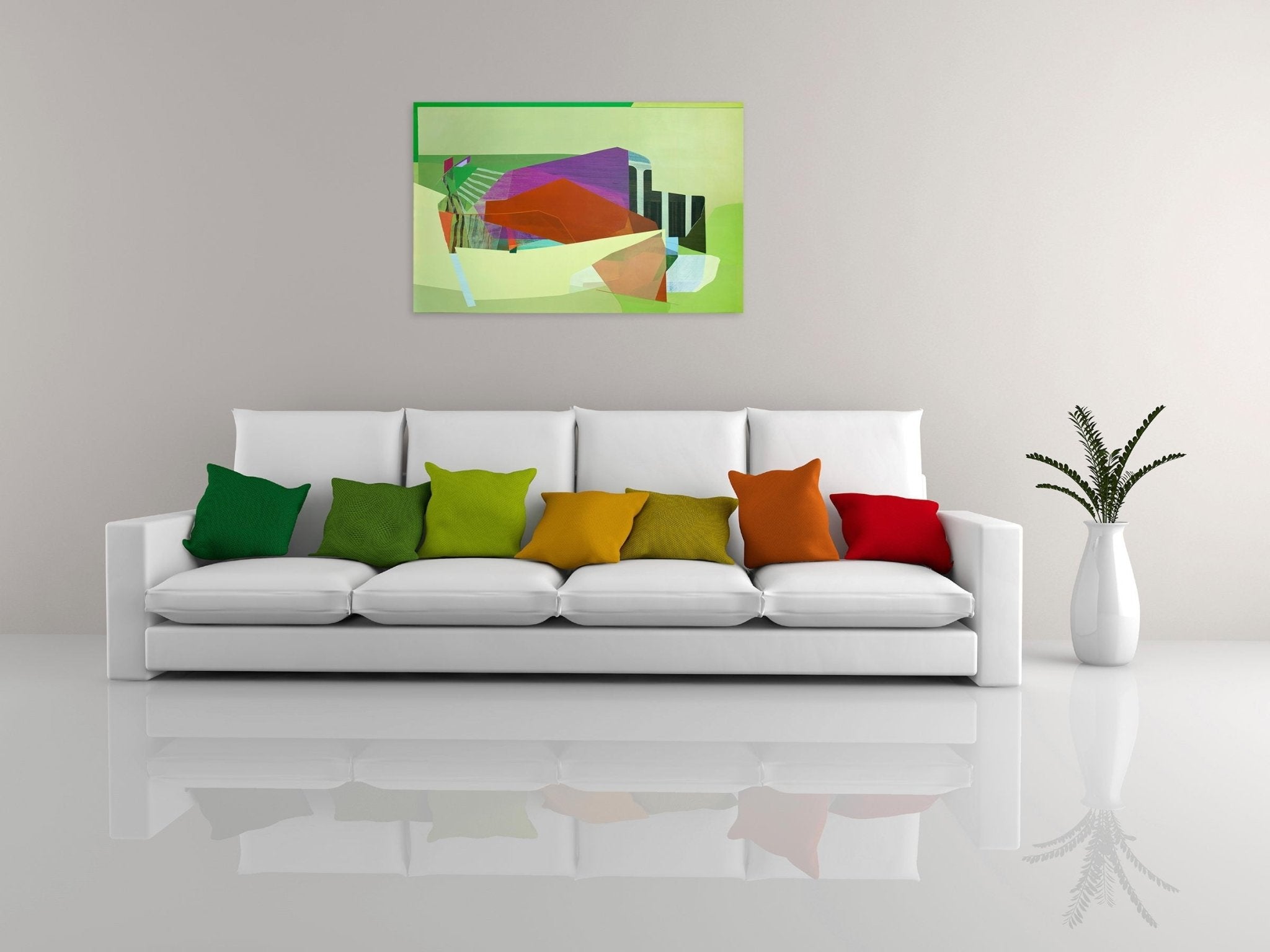 sbc 195 - Susan Cantrick - Abstract Painting - Ideelart