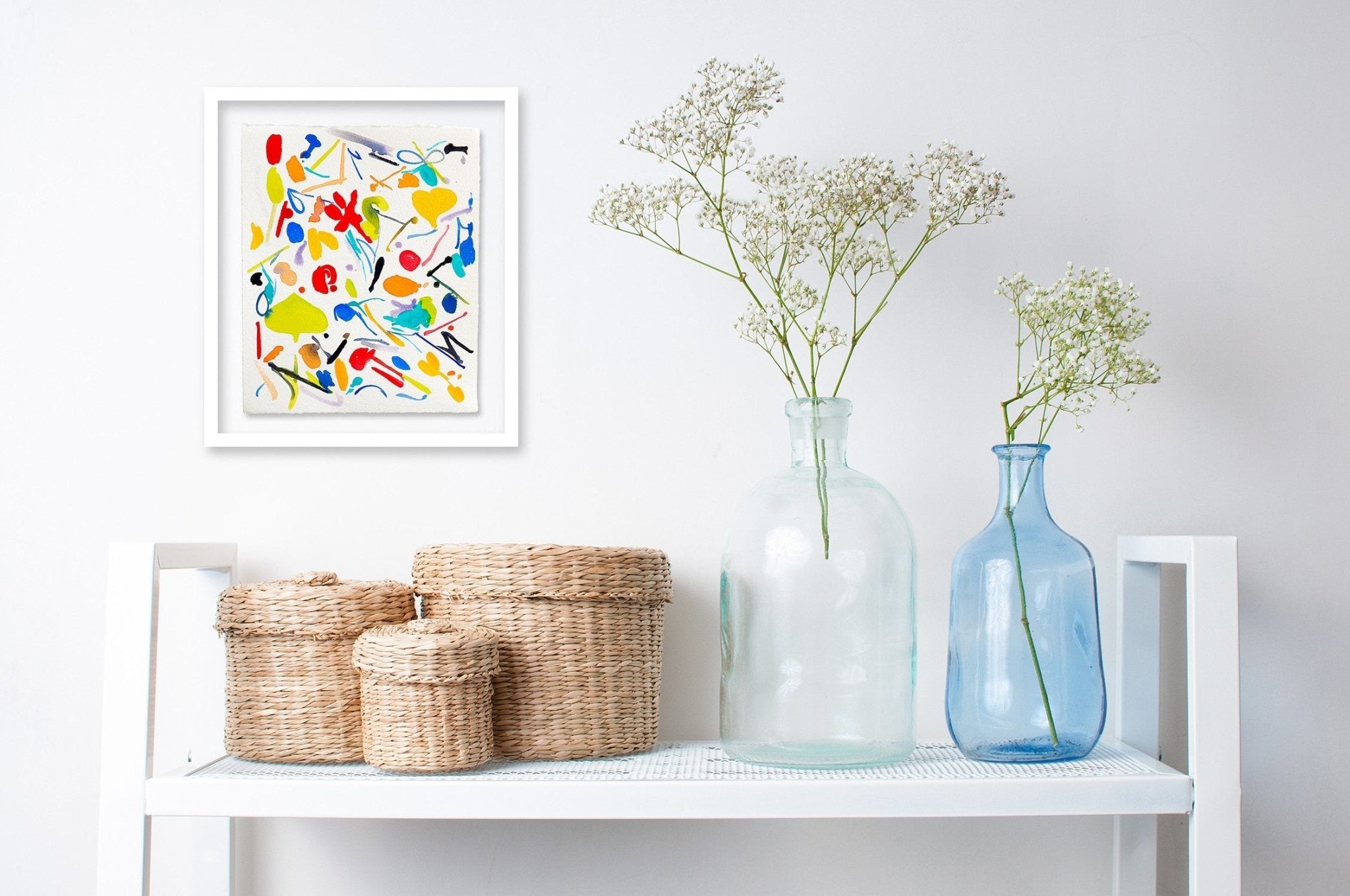 Fling 2 - Jessica Snow - Abstract Painting - Ideelart