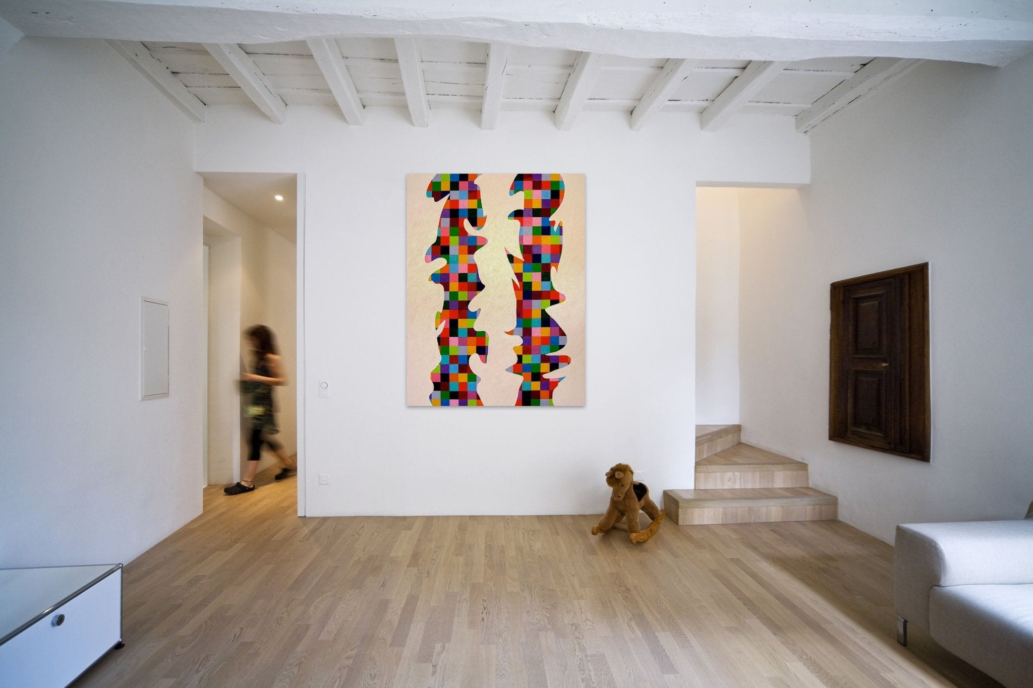 Endless Painting 2 - Dana Gordon - Abstract Painting - Ideelart