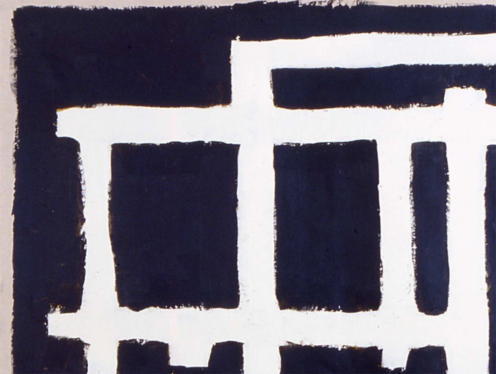 Line and Structure 11 - Dana Gordon - Abstract Painting - Ideelart