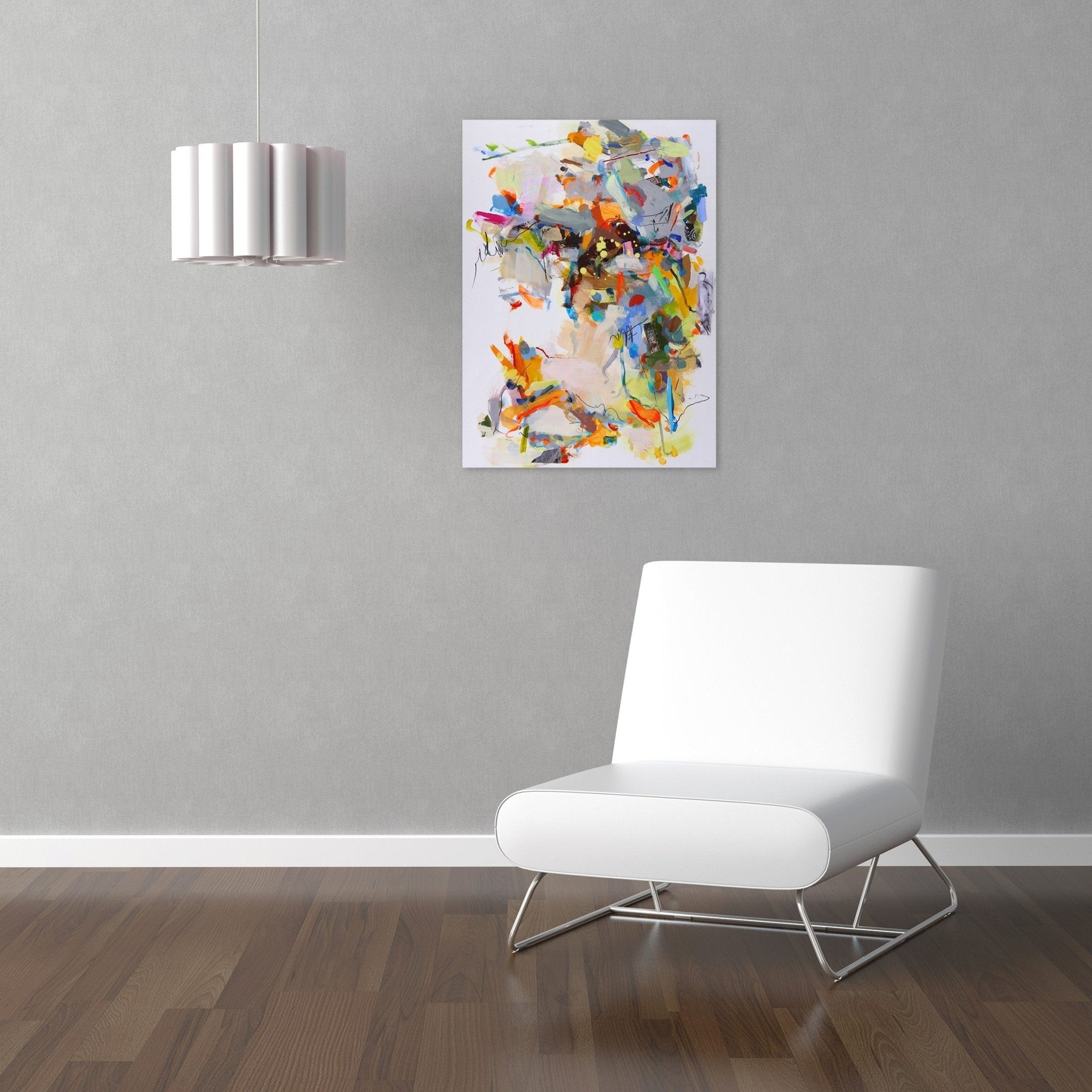 Night - 1 - Gina Werfel - Abstract Painting - Ideelart