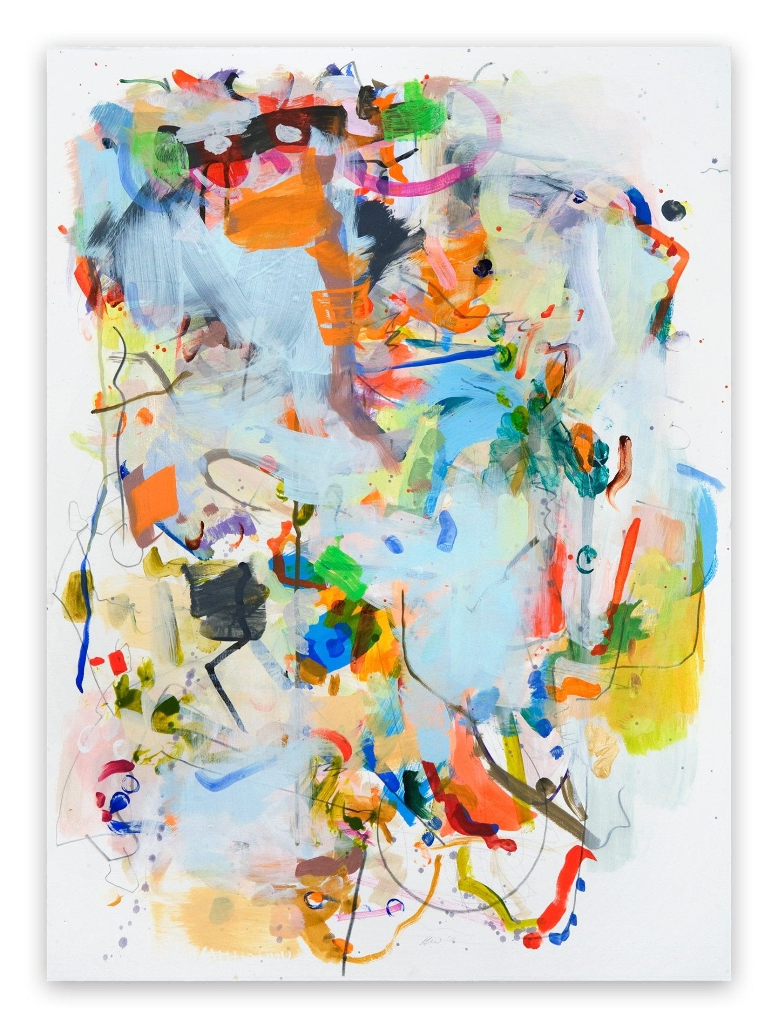 Trembling Precision - Gina Werfel - Abstract Painting - Ideelart