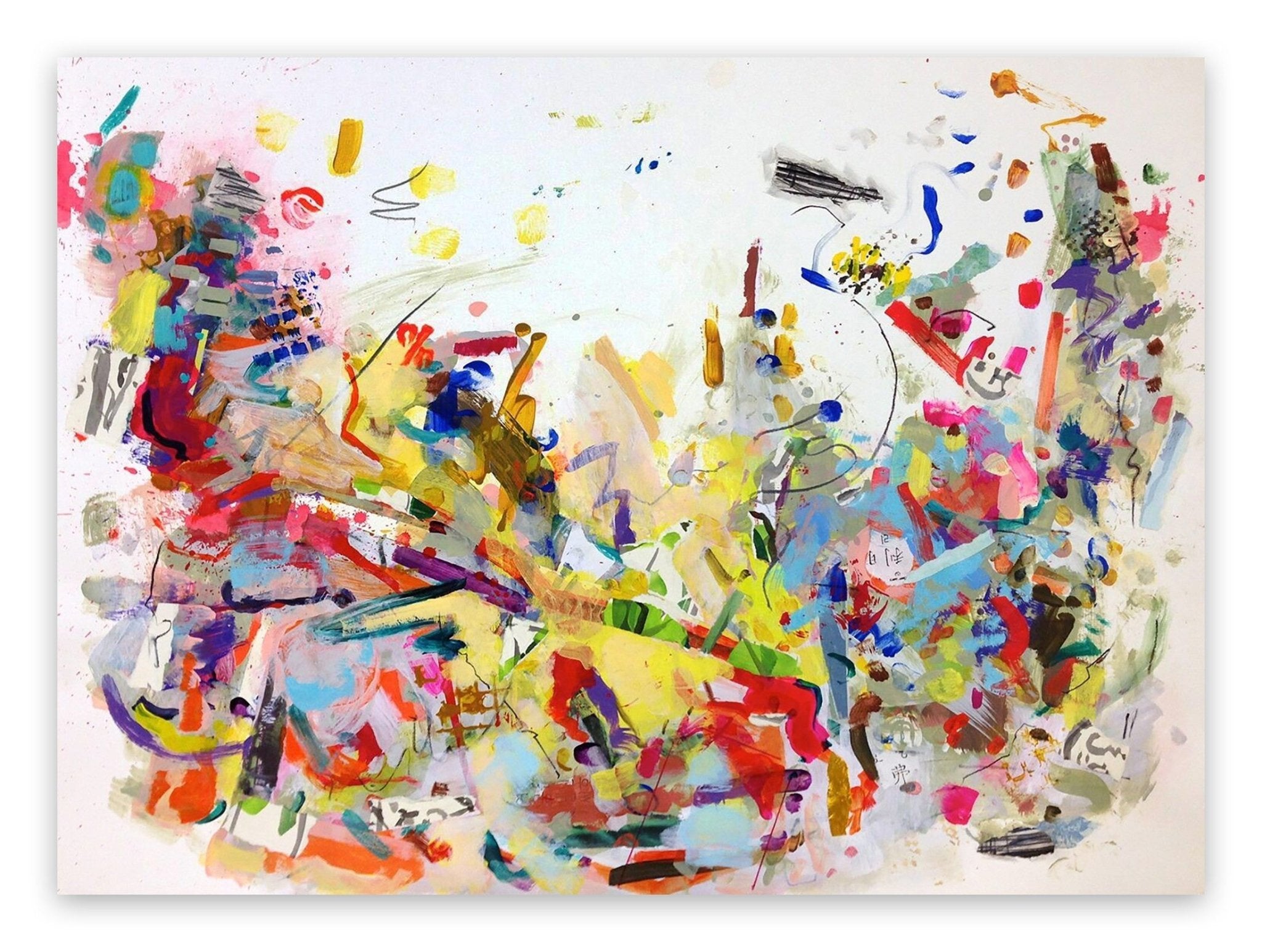 Intrigue - Gina Werfel - Abstract Painting - Ideelart