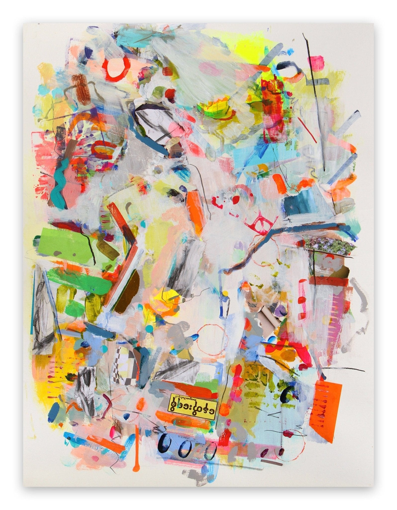 Stencil - Gina Werfel - Abstract Painting - Ideelart