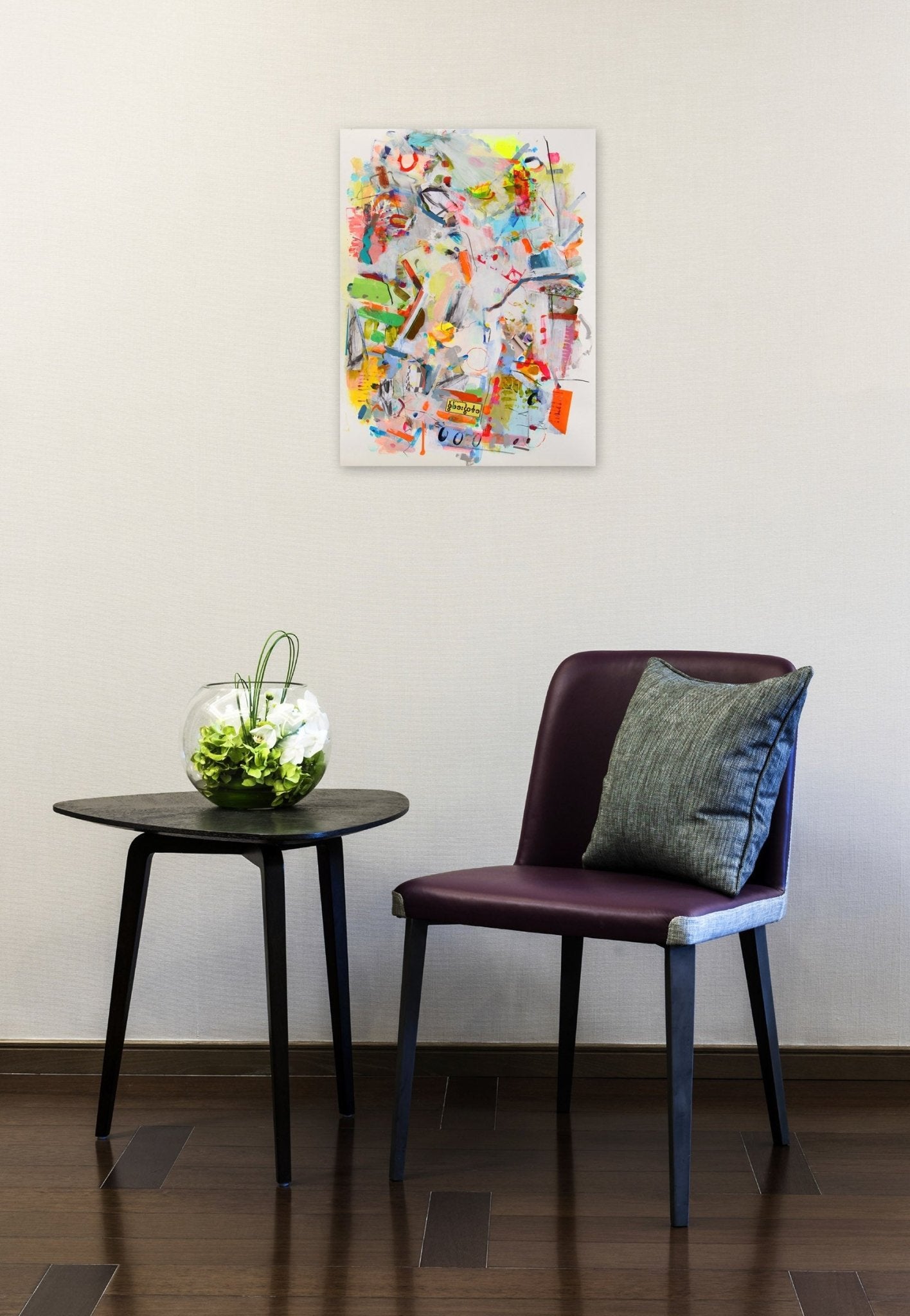 Stencil - Gina Werfel - Abstract Painting - Ideelart