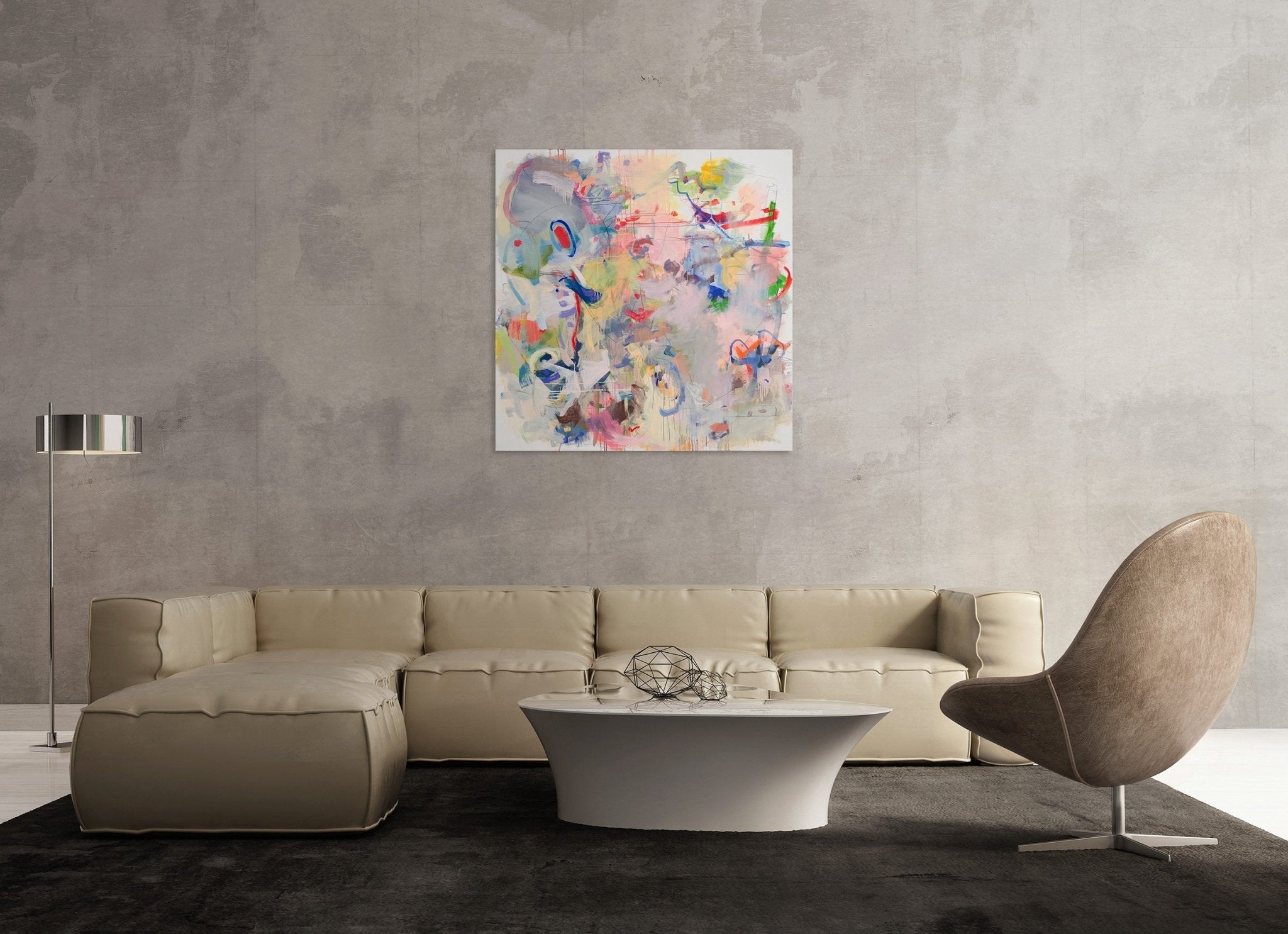 Gesture - Gina Werfel - Abstract Painting - Ideelart