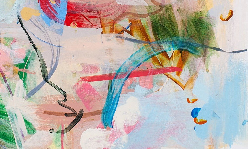 Hieroglyph - Gina Werfel - Abstract Painting - Ideelart