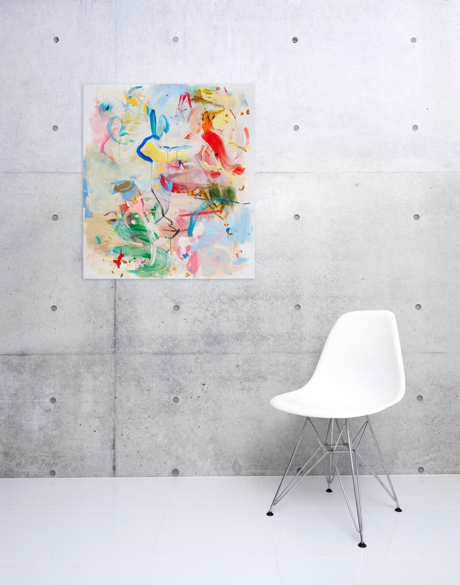 Hieroglyph - Gina Werfel - Abstract Painting - Ideelart