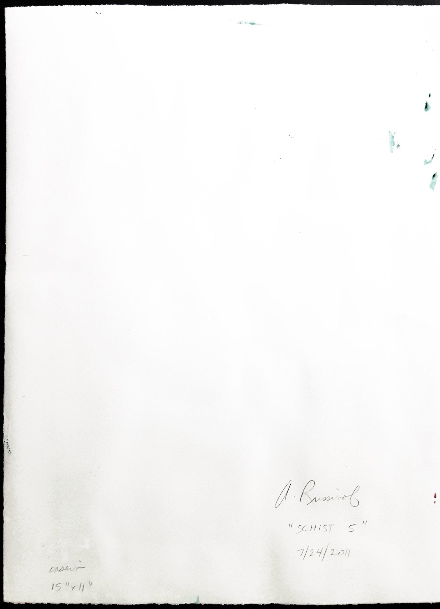 Schist 5 - Anne Russinof - Abstract Painting - Ideelart