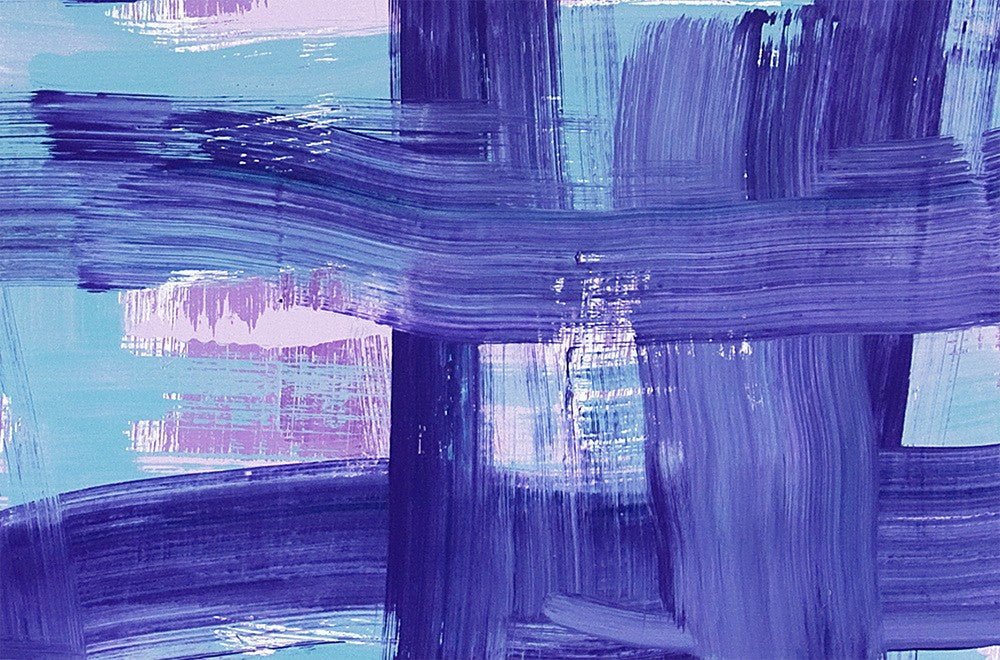 Criss Cross - Anne Russinof - Abstract Painting - Ideelart