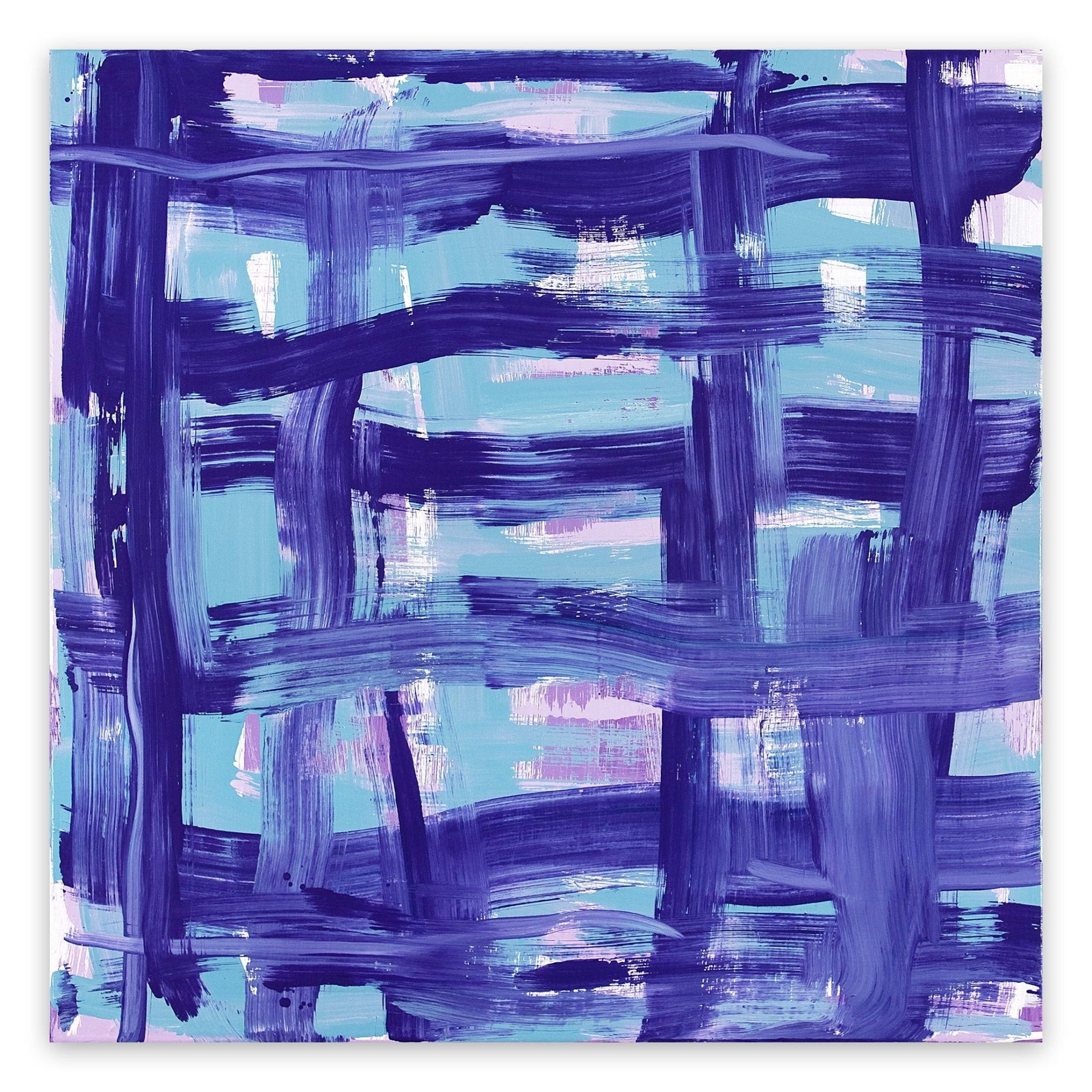 Criss Cross - Anne Russinof - Abstract Painting - Ideelart