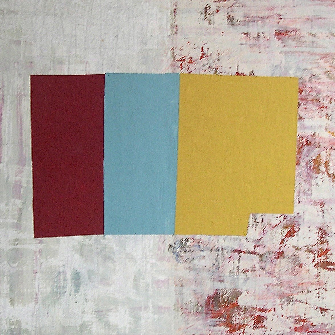 R/Y/B - Jean Feinberg - Abstract Painting - Ideelart