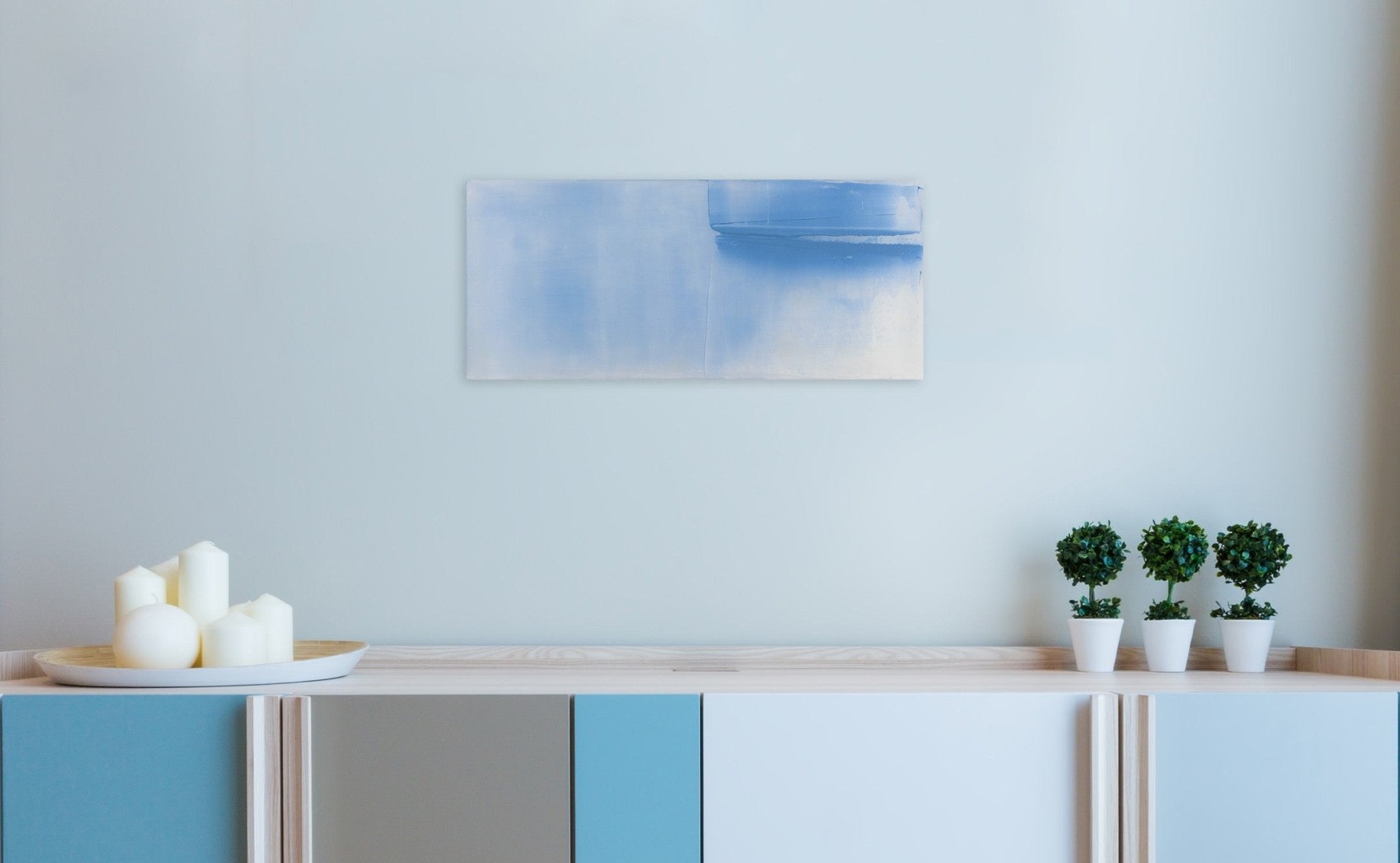 Sky - Debra Ramsay - Abstract Painting - Ideelart