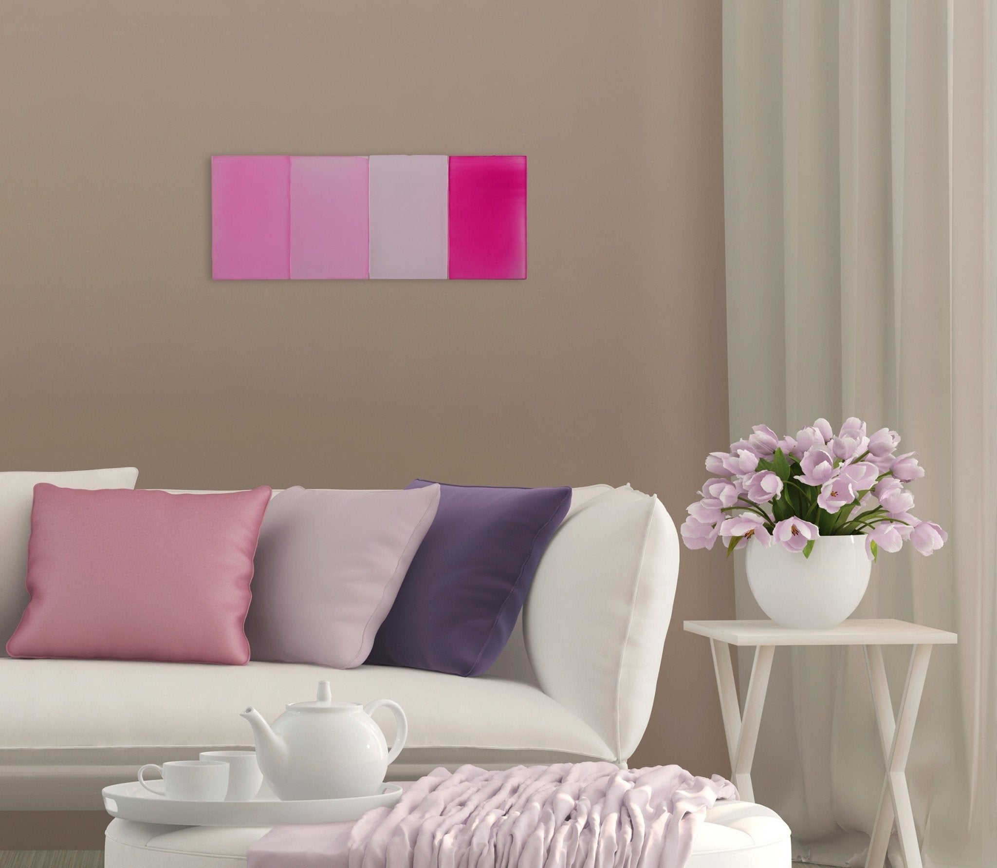 Honeysuckle 4 - Debra Ramsay - Abstract Painting - Ideelart