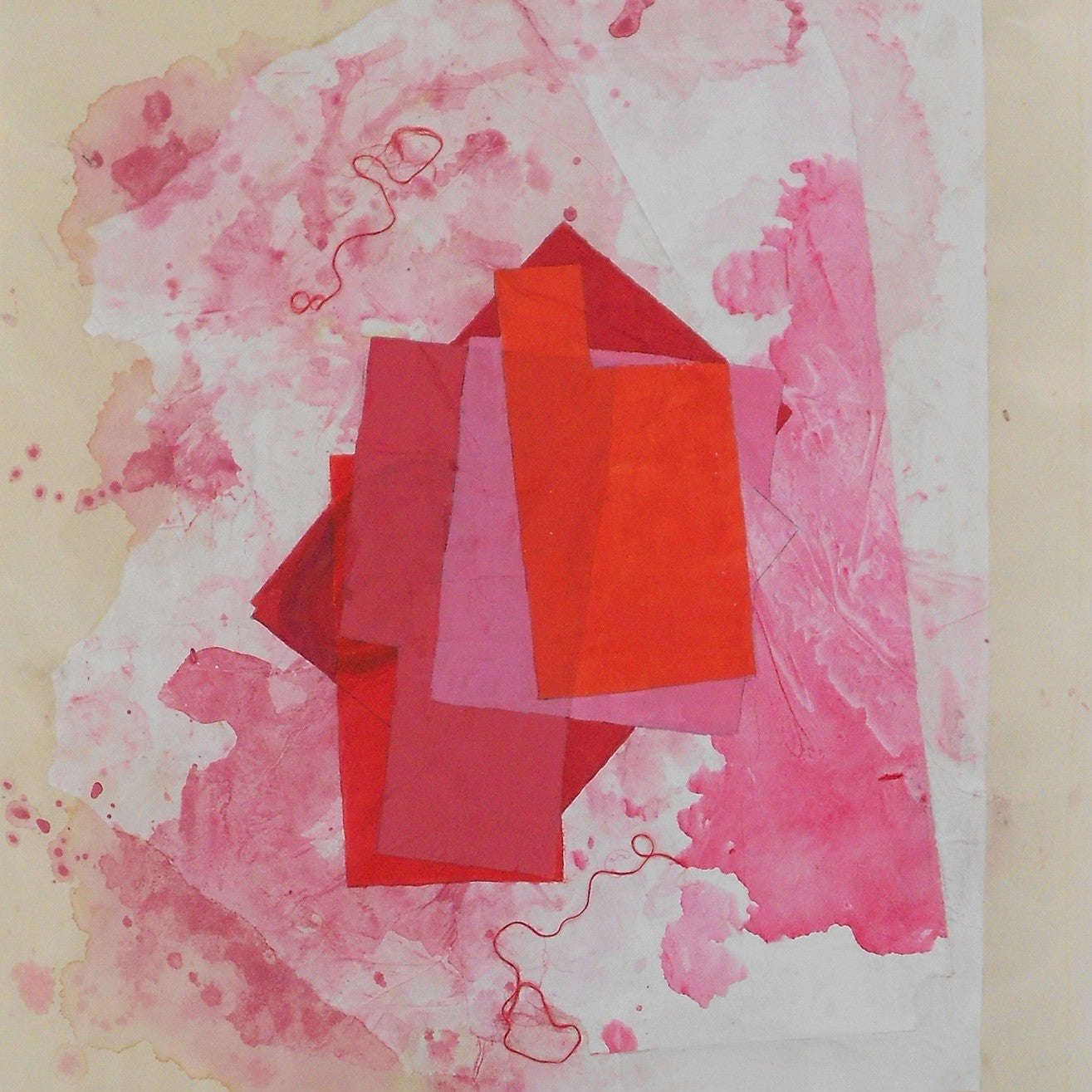 Open Heart - Jean Feinberg - Abstract Painting - Ideelart