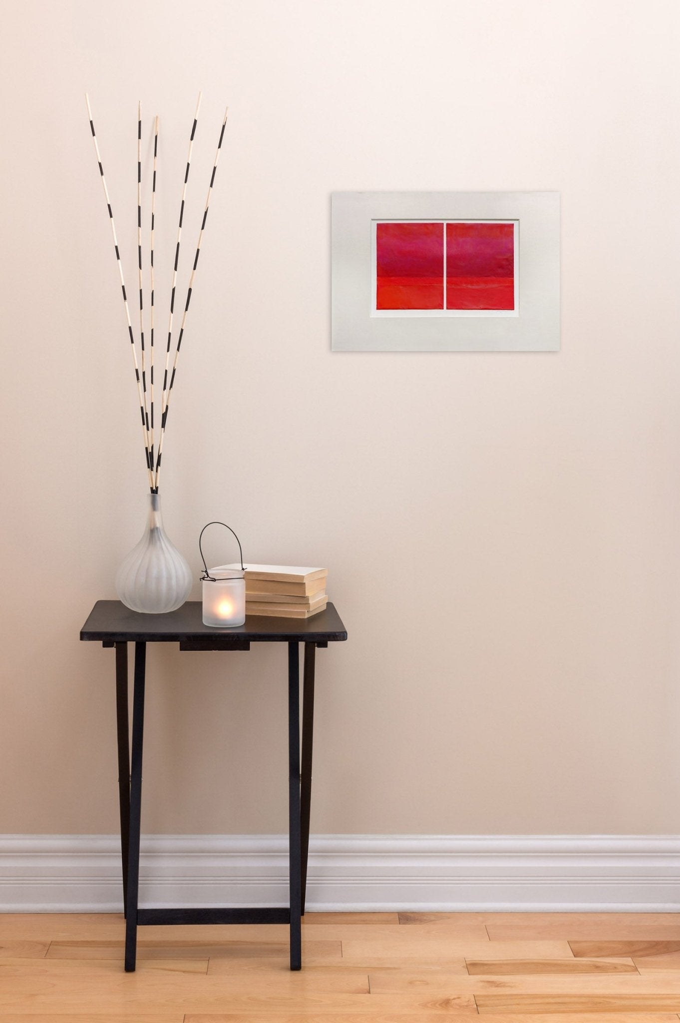 Cadmium Red - Janise Yntema - Abstract Painting - Ideelart