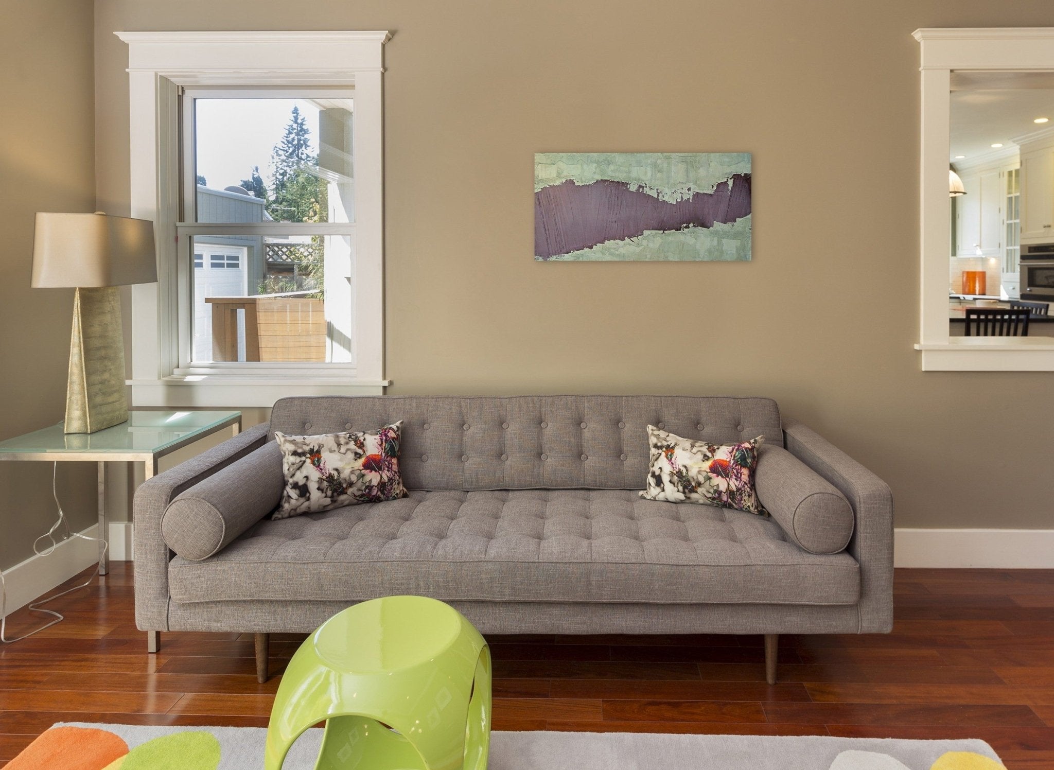 One Dimanche - Pierre Auville - Abstract Mixed Media - Ideelart