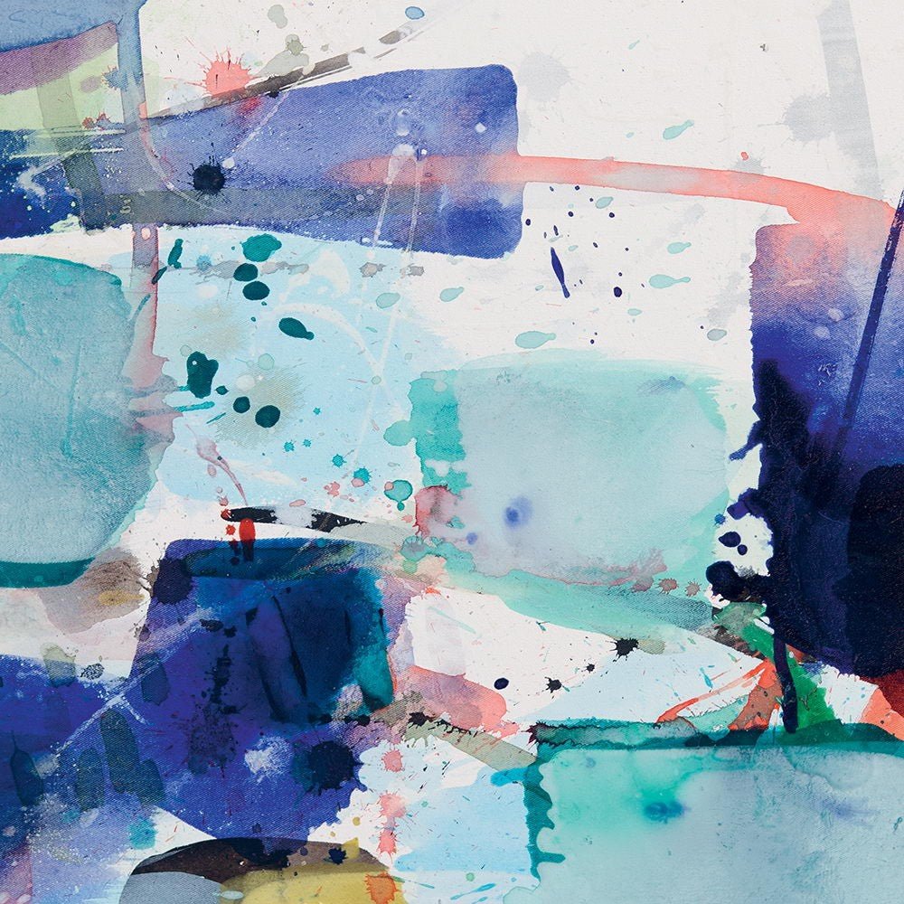 Open Space - Greet Helsen - Abstract Painting - Ideelart