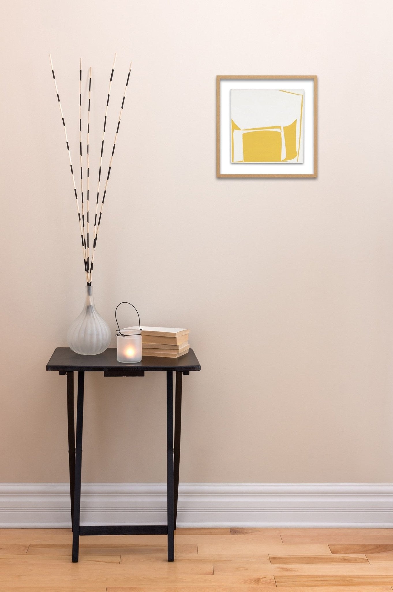 Covers 13 - Yellow A - Joanne Freeman - Abstract Painting - Ideelart