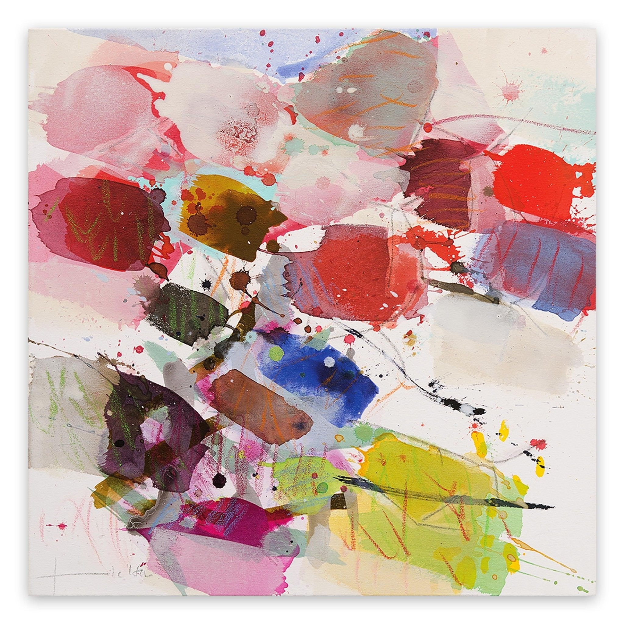 Sonnentaler - Greet Helsen - Abstract Painting - Ideelart