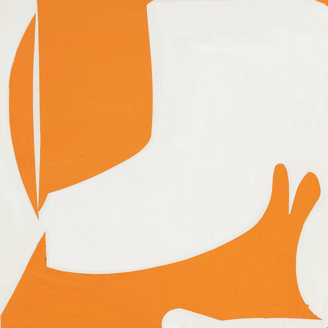 Covers 13 - Orange B - Joanne Freeman - Abstract Painting - Ideelart