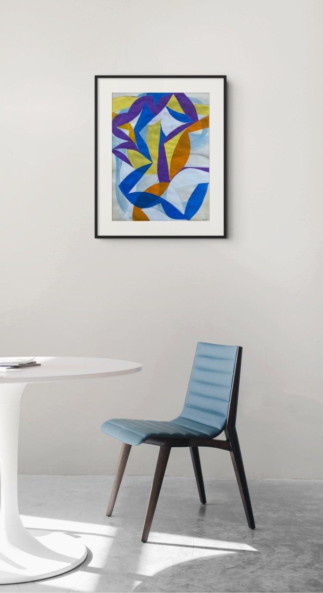 22F2A-2022 - by Alain Clément - Abstract Painting - Ideelart
