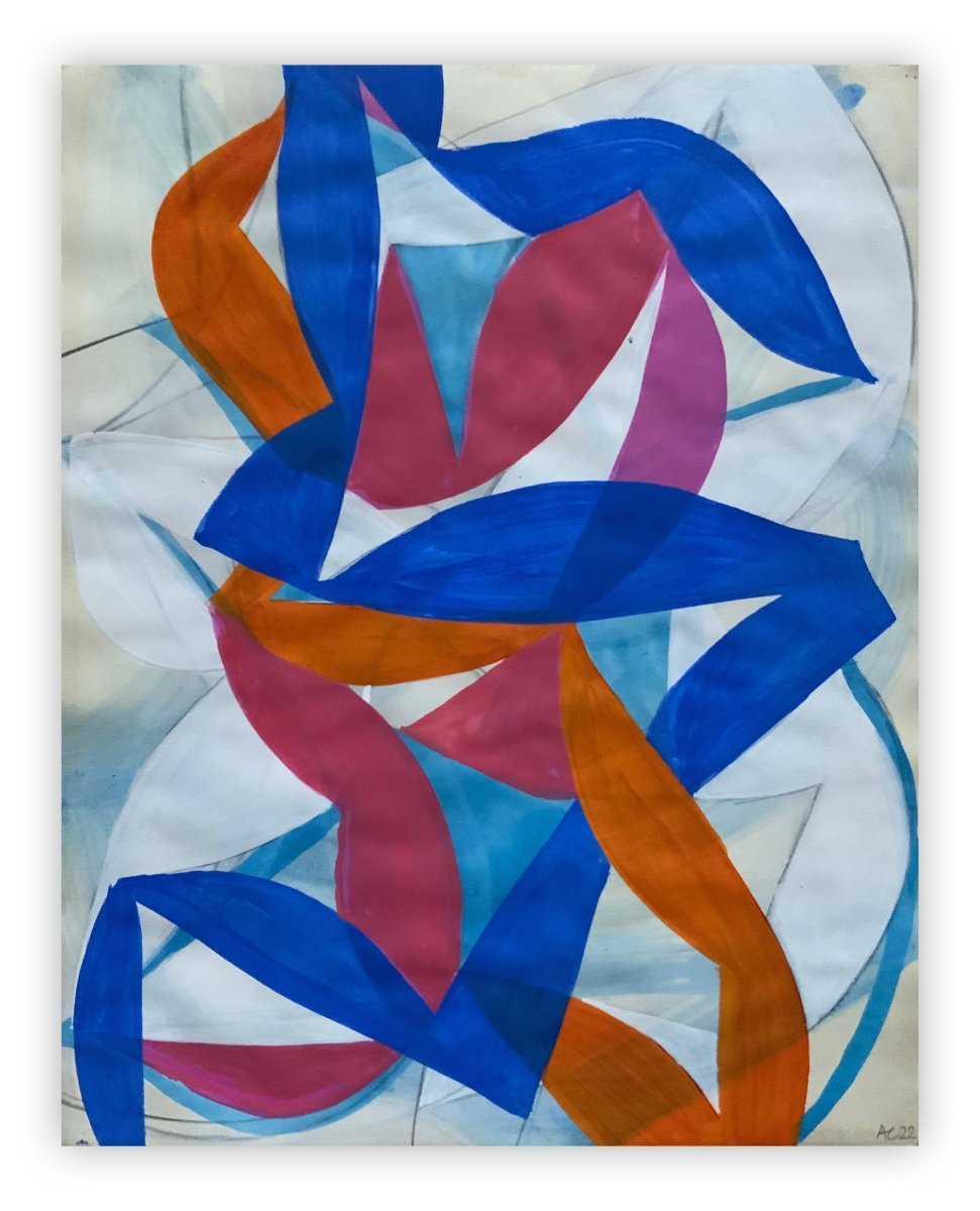 22F3A-2022 - by Alain Clément - Abstract Painting - Ideelart