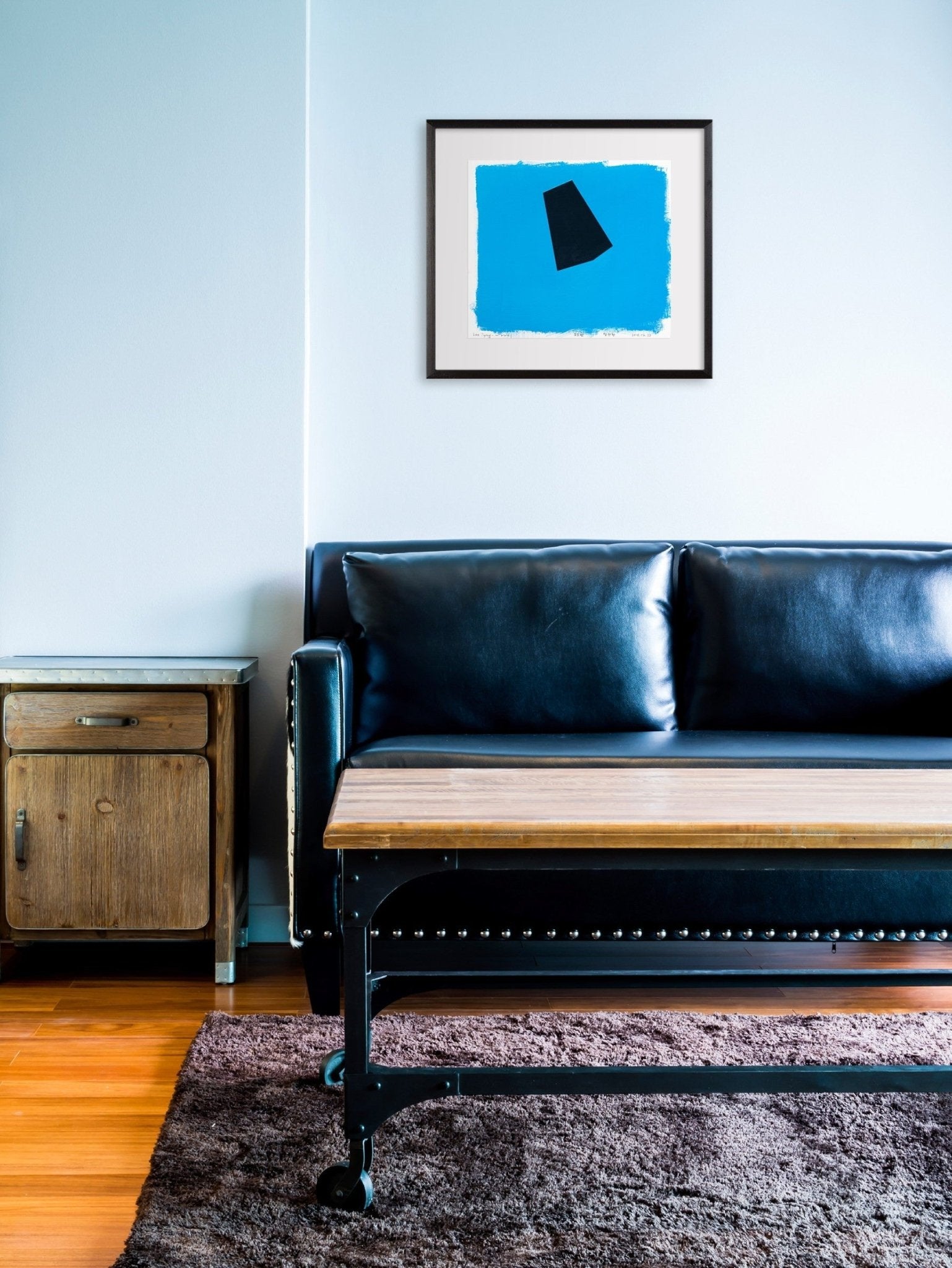 Eckige Masse_DR 005 - Kyong Lee - Abstract Painting - Ideelart